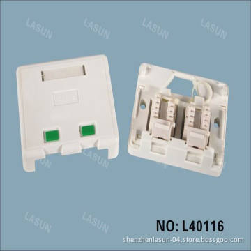 Cat5e UTP Surface Mount Box/Surface Jack (L40116)